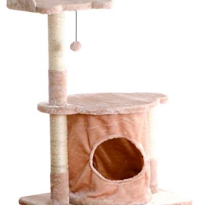 Hot Selling Factory cat Scratching pile toy training bed